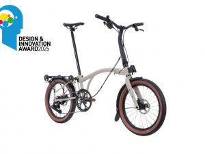 Brompton G Line with Roller Frame - 8-velocidades Traildust White
