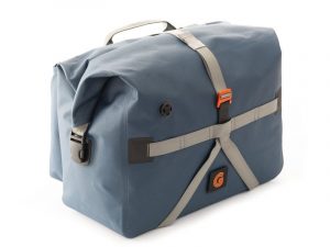 brompton bolsa borough waterproof roll top large navy grey 1