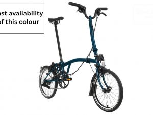 Brompton C Line - 12-velocidades Ocean Blue High