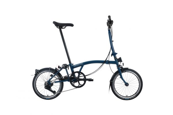 Brompton C Line - 12-velocidades Ocean Blue High - Imagen 5