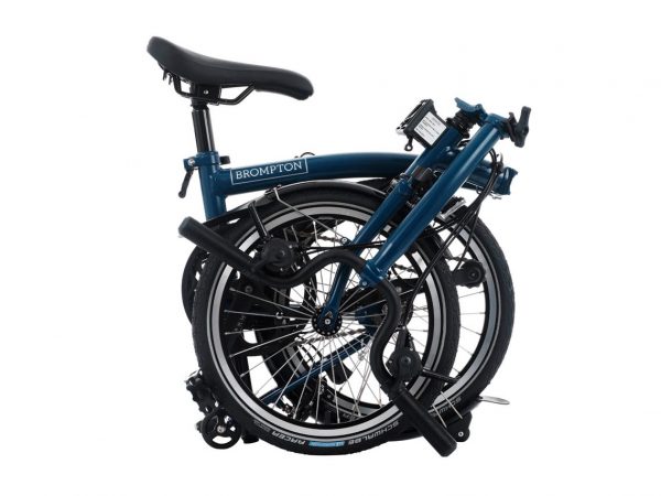 Brompton C Line - 12-velocidades Ocean Blue High - Imagen 3