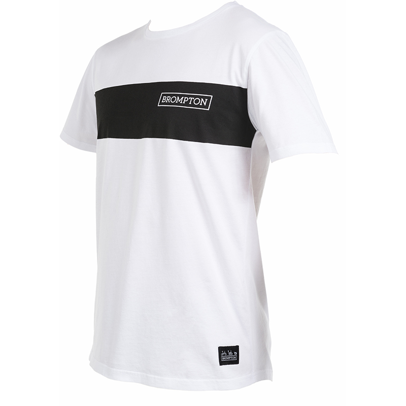 BROMPTON Logo Collection T-shirt in White - Imagen 2
