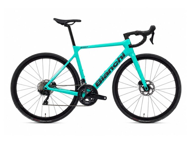 Bianchi Sprint Di2 full carbon road bike rental in Granada