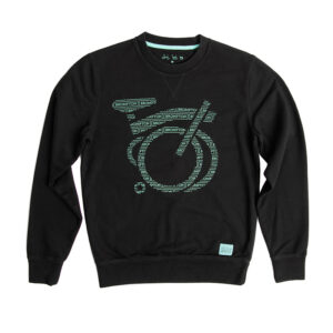 BROMPTON Logo Collection Sweatshirt in Black